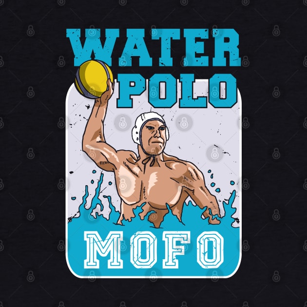 Water Polo Player Mofo Swimming Water Polo Swimming by atomguy